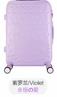 Hello Kitty Lady Luggage Suitcase Trolley Travel Bag Bag Trolley Wheels Women Luggage Wheels Travel