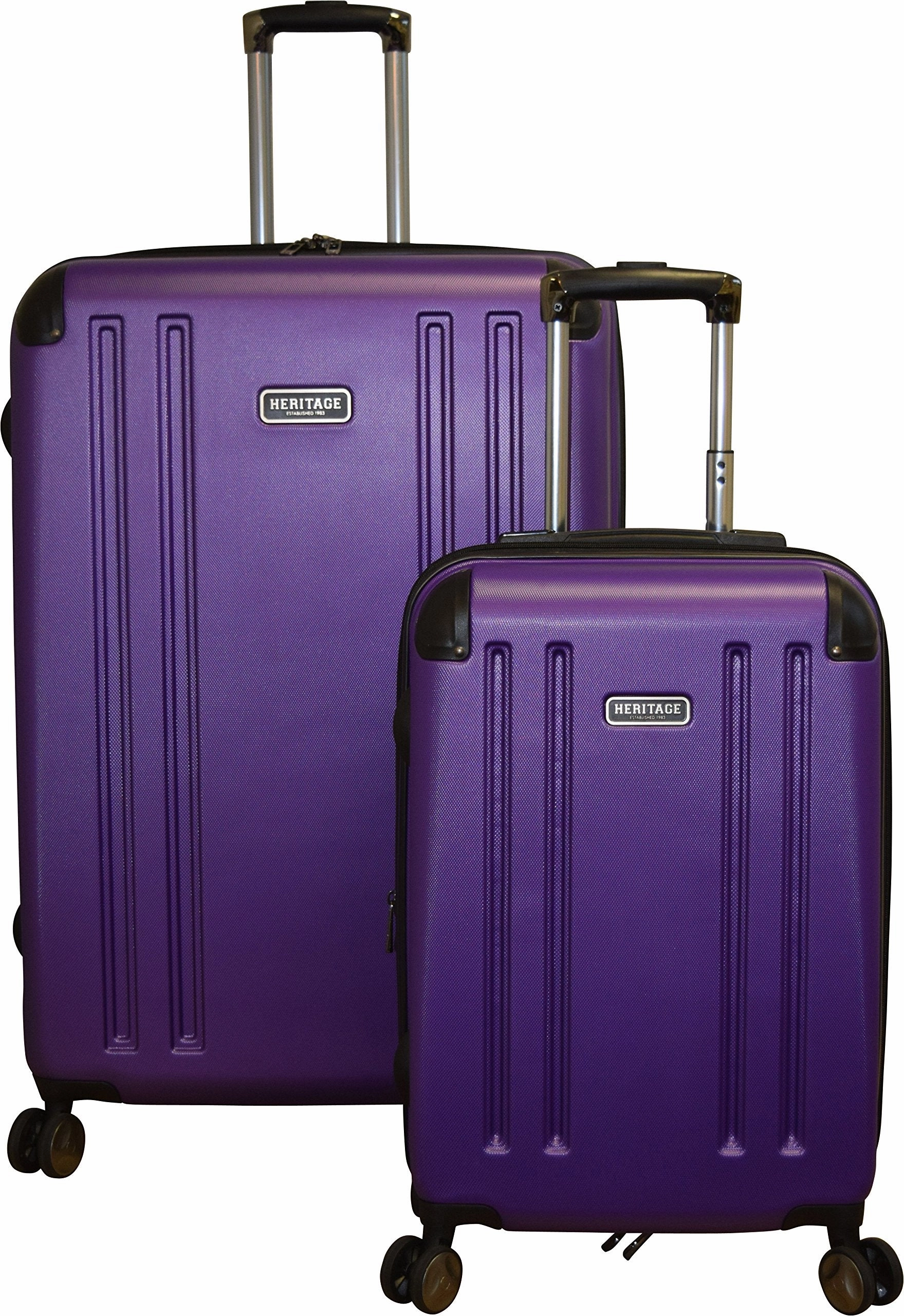 Heritage O'Hare Lightweight 2-PC 8-Wheel Hardside Spinner Set