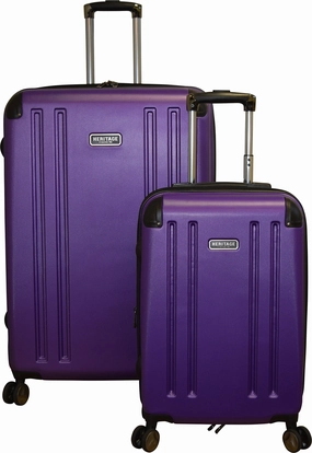 Heritage O'Hare Lightweight 2-PC 8-Wheel Hardside Spinner Set