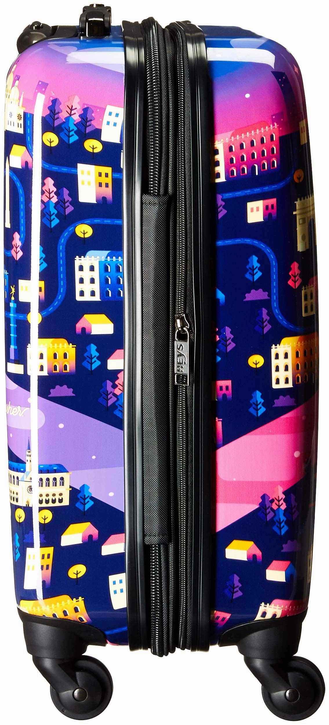 Heys America Aldo Crusher Twilight 21" 4-Wheel Carry-On Luggage