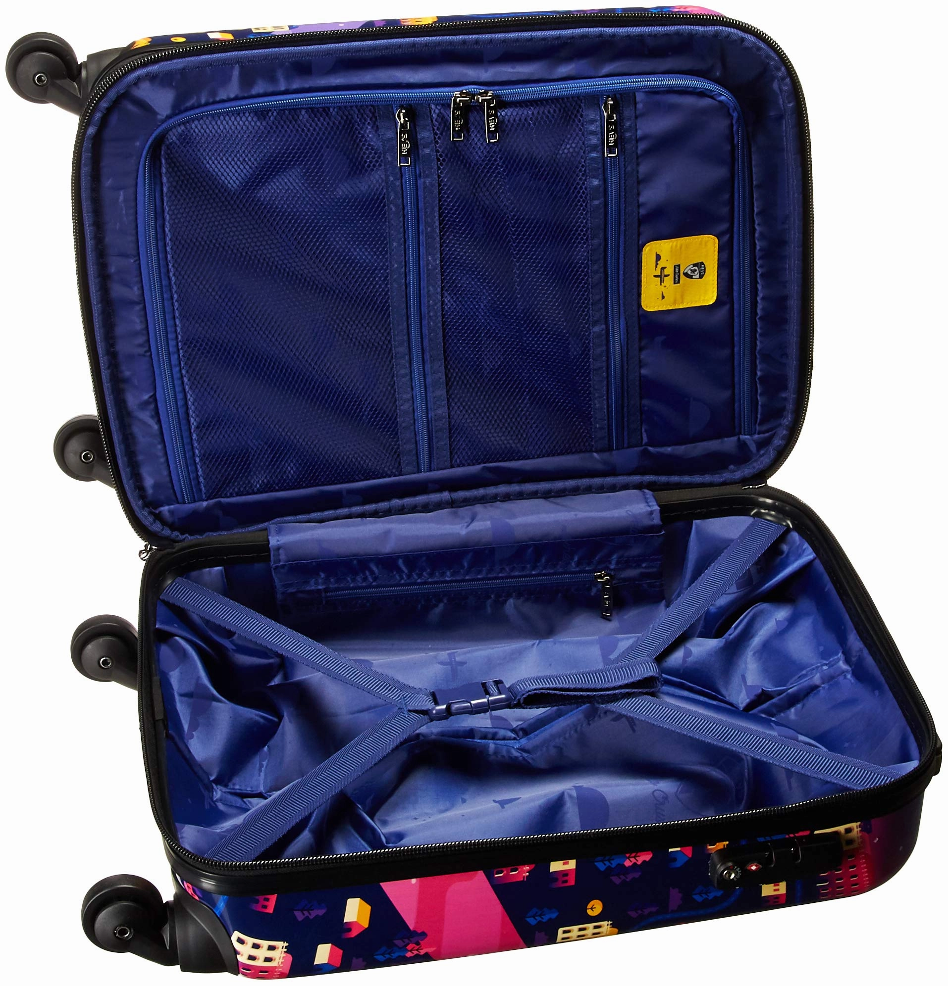 Heys America Aldo Crusher Twilight 21" 4-Wheel Carry-On Luggage