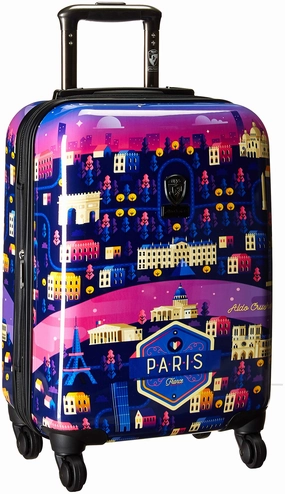 Heys America Aldo Crusher Twilight 21" 4-Wheel Carry-On Luggage