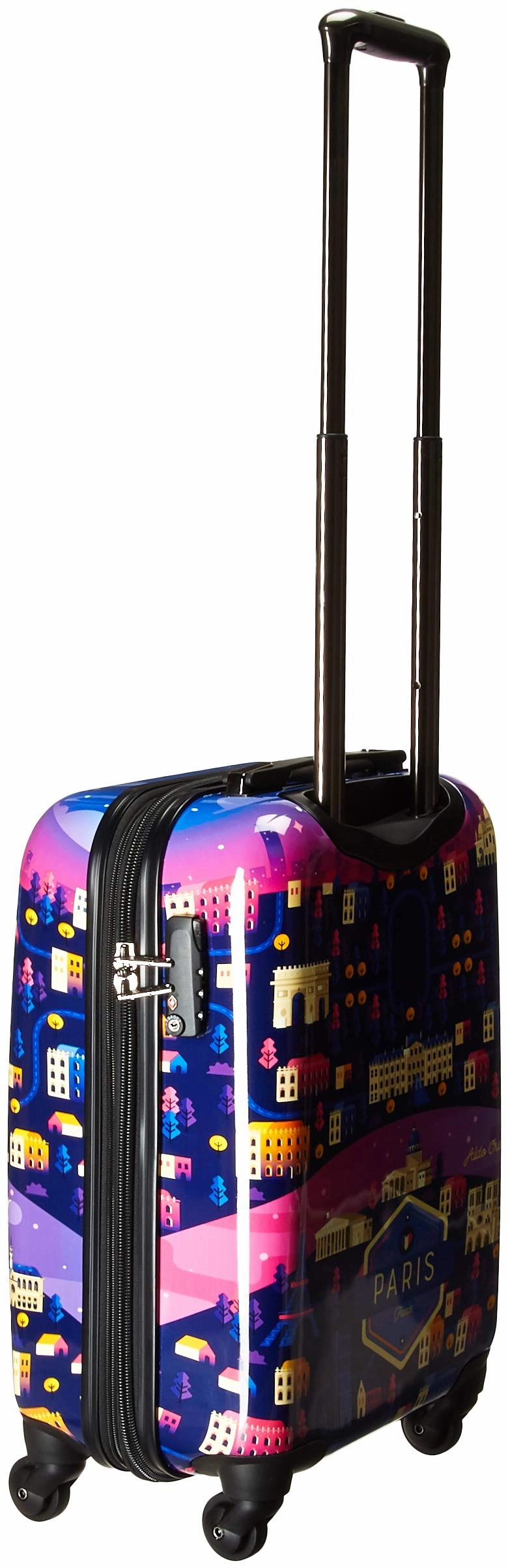 Heys America Aldo Crusher Twilight 21" 4-Wheel Carry-On Luggage
