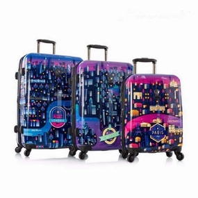 Heys America Aldo Crusher Twilight 3 Piece Set (20"/24"/28") 4-Wheel Luggage Sets