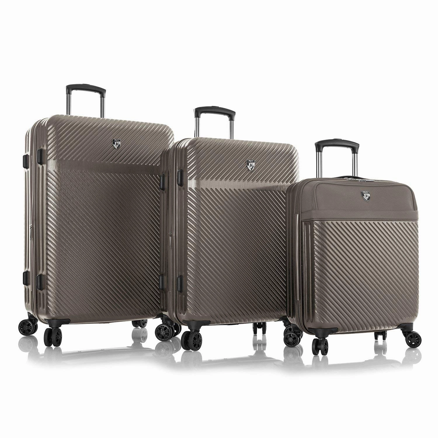 Heys America Charge-a-Weigh 3 Piece Set (21/25/29) 4-Wheel Luggage Sets