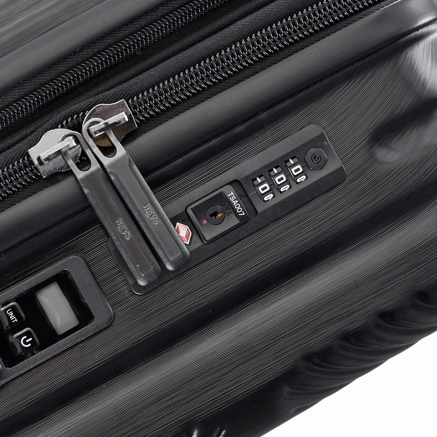 Heys America Charge-a-Weigh 3 Piece Set (21/25/29) 4-Wheel Luggage Sets