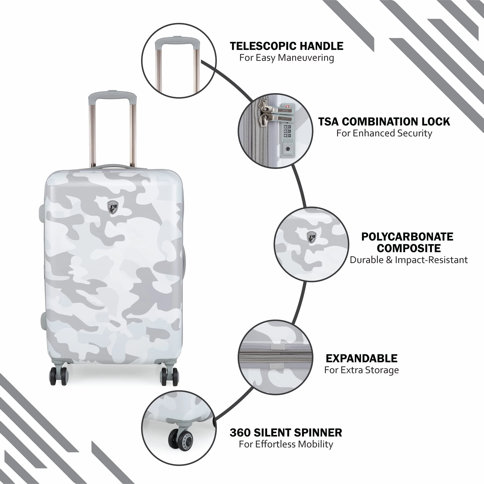 Heys America Heys Camo 26" Spinner Luggage