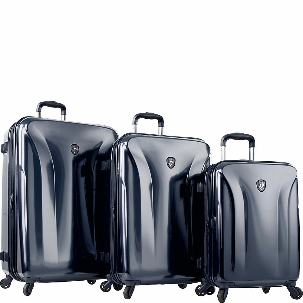 Heys America Solara Deep Space 3 Piece Set (20"/24"/28") 4-Wheel Luggage Sets