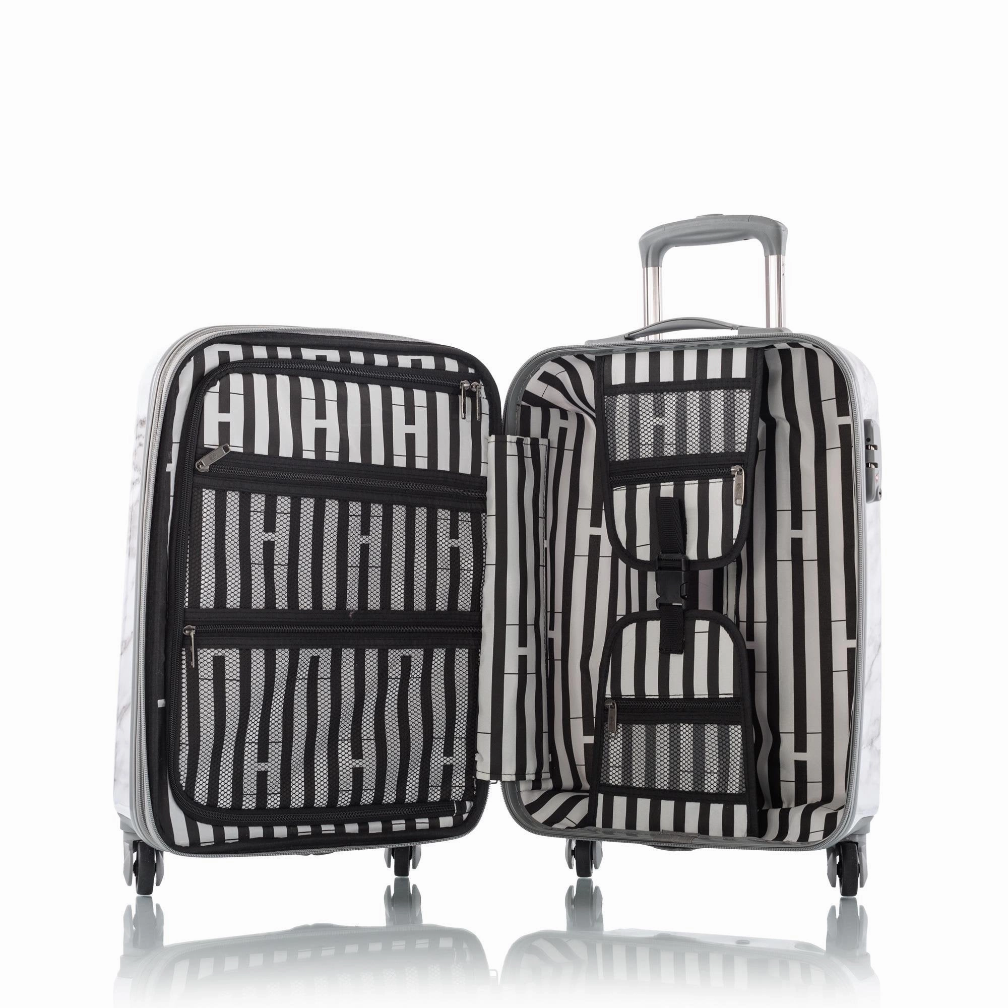 Heys America Unisex Carrara Marble Hardside Luggage