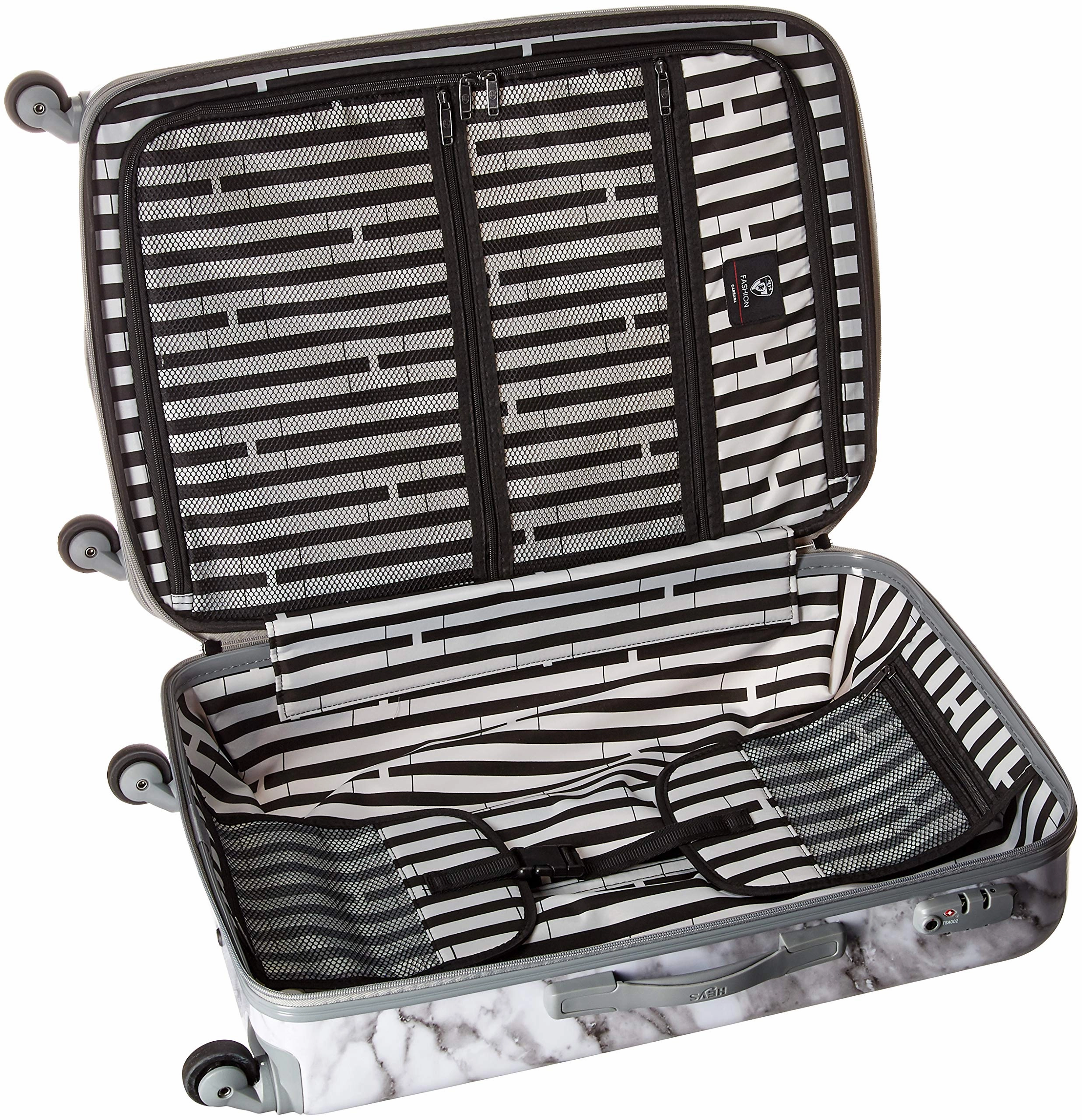Heys America Unisex Carrara Marble Hardside Luggage