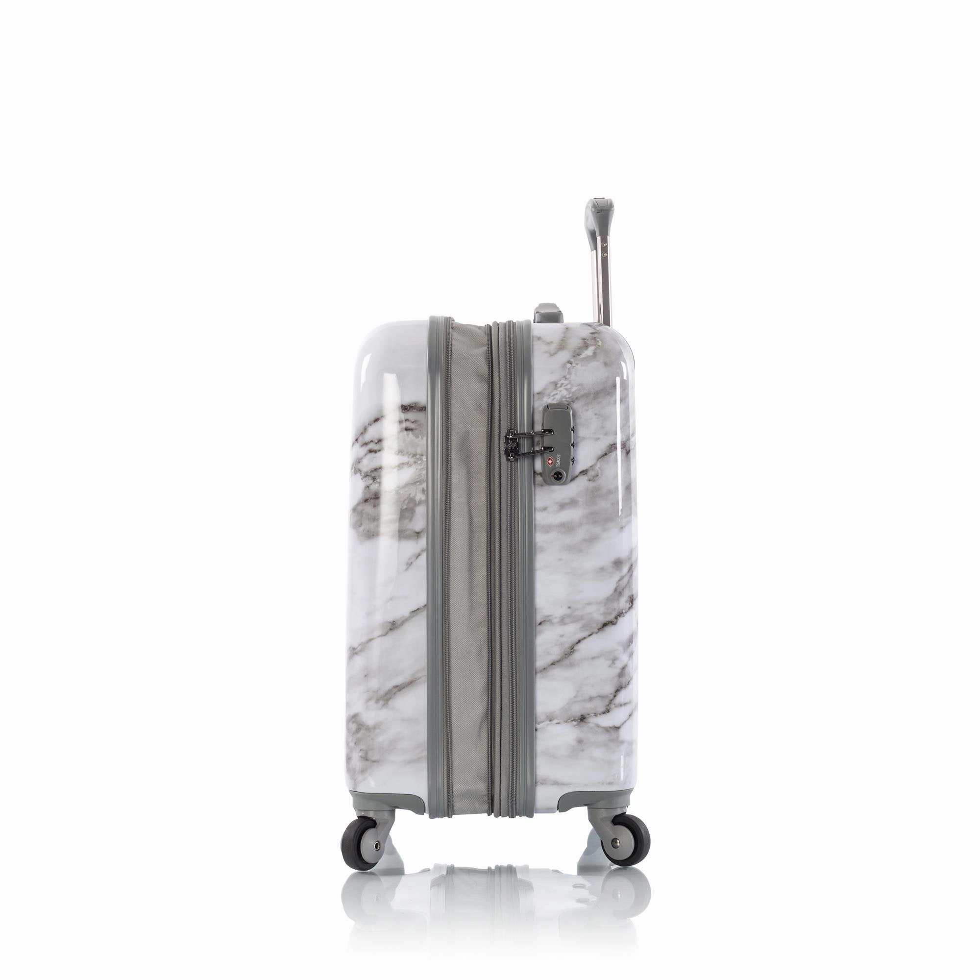 Heys America Unisex Carrara Marble Hardside Luggage