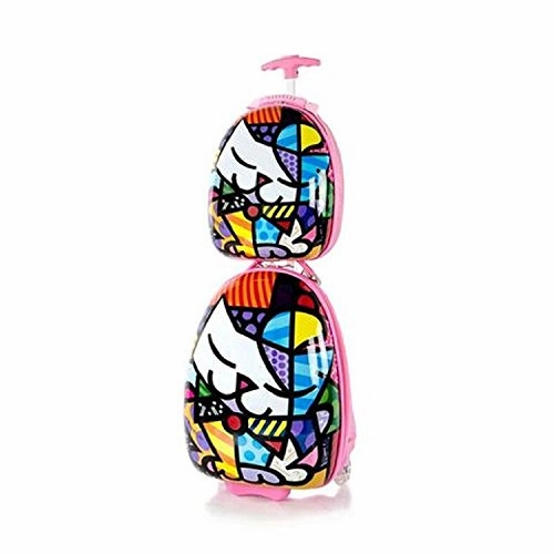 Heys Britto For Kids 2Pc- 18" Luggage And 15" Backpack Set - Kitty