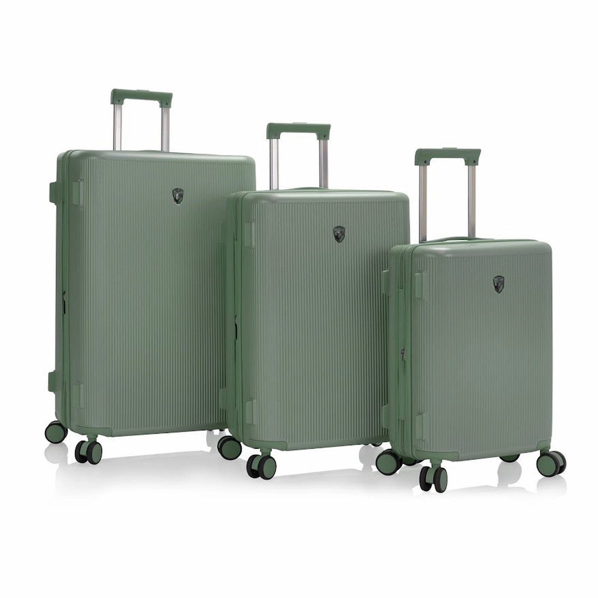 Heys Earth Tones 3 Piece Spinner Set