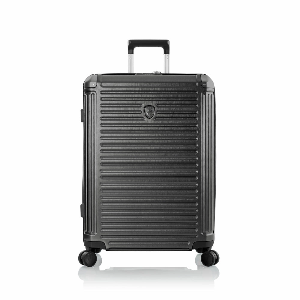 Heys Edge Polycarbonate Expandable Spinner Medium Luggage with TSA lock