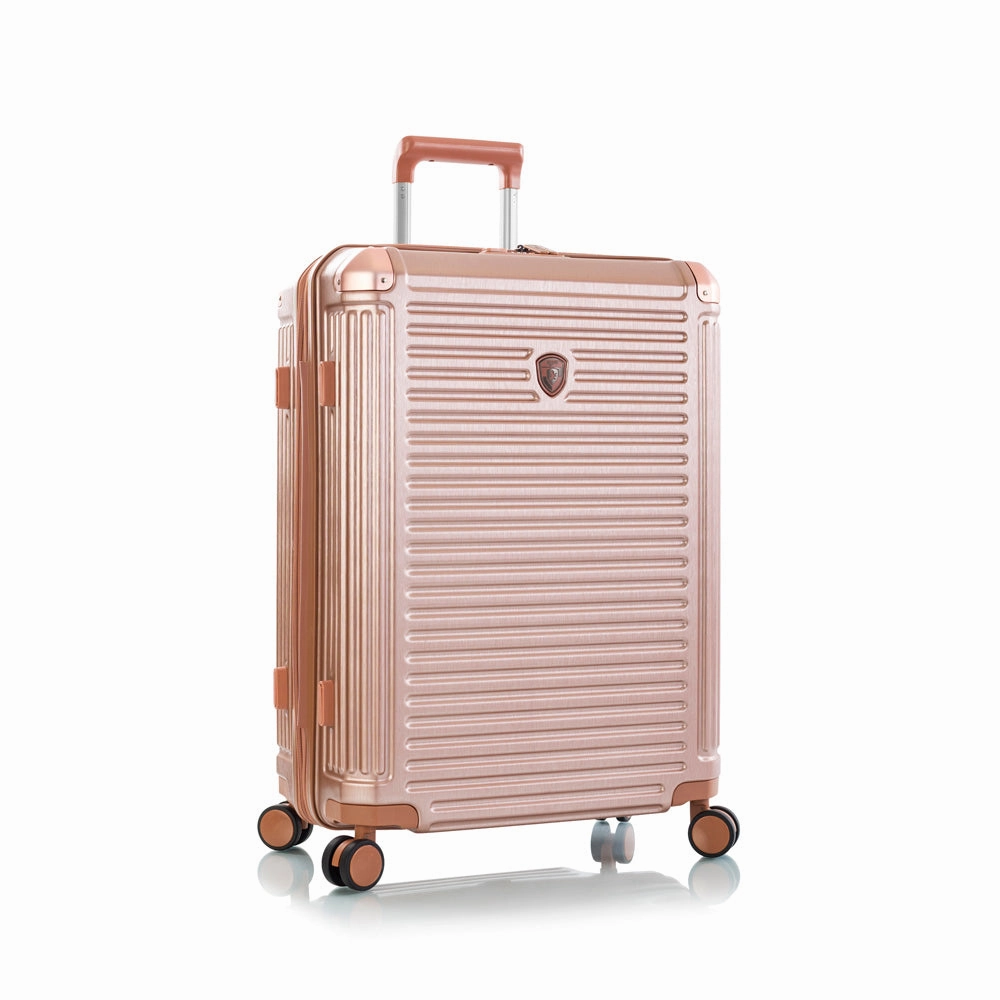 Heys Edge Polycarbonate Expandable Spinner Medium Luggage with TSA lock