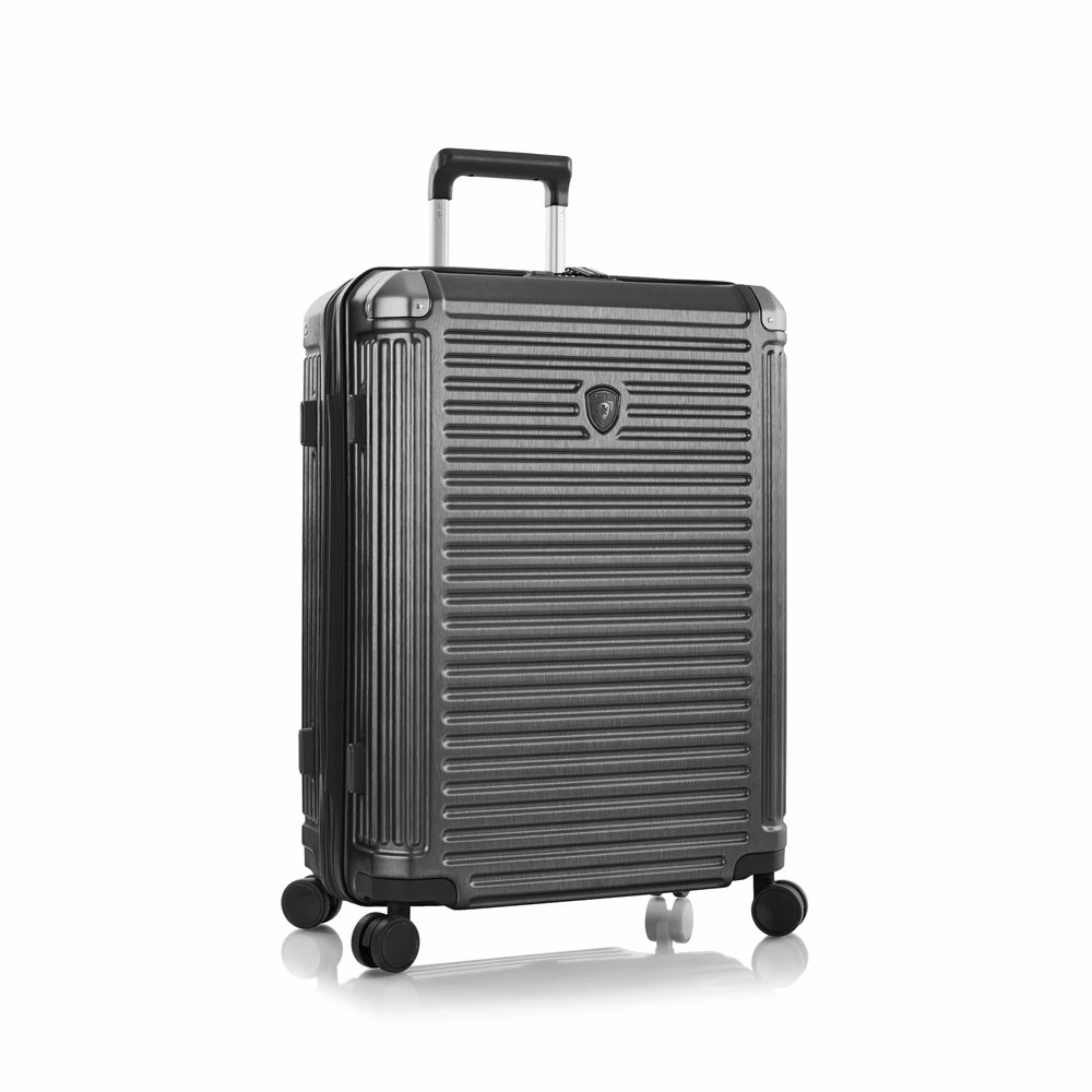 Heys Edge Polycarbonate Expandable Spinner Medium Luggage with TSA lock