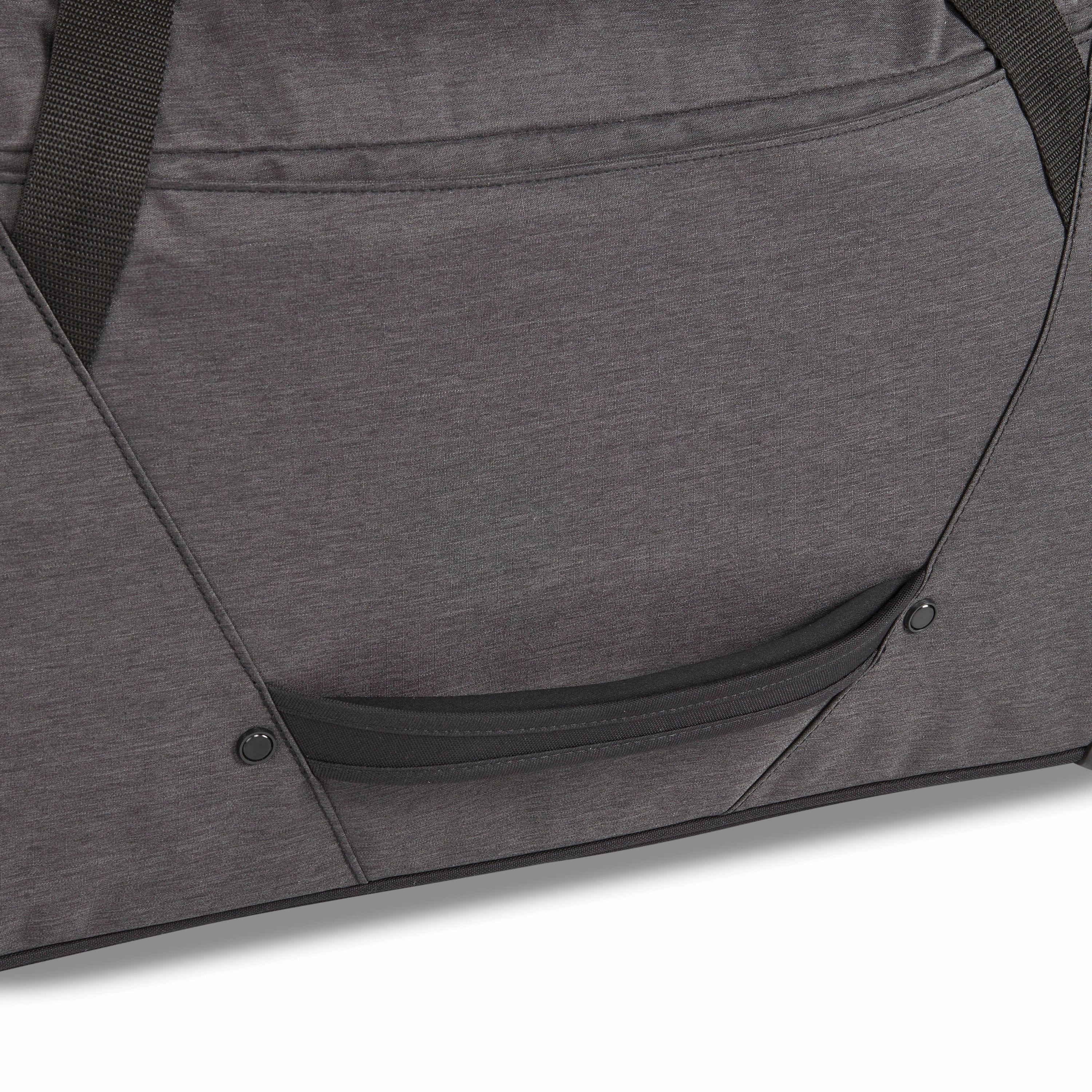High Sierra Forester Collection 28" Wheeled Duffle - Black Heather/Black
