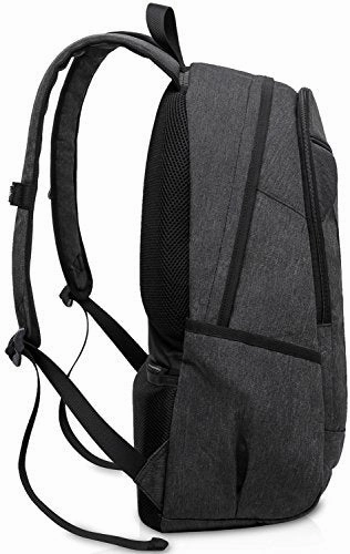Ibagbar Water Resistant Laptop Backpack With Usb Charging Port Fits Up To 15.6-Inch Laptop And