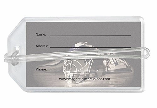Ice Hockey Goalie Helmet Luggage Tag - Set Of 2