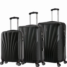 inUSA Chicago 3 Piece Set (20"/24"/28") 4-Wheel Luggage Sets