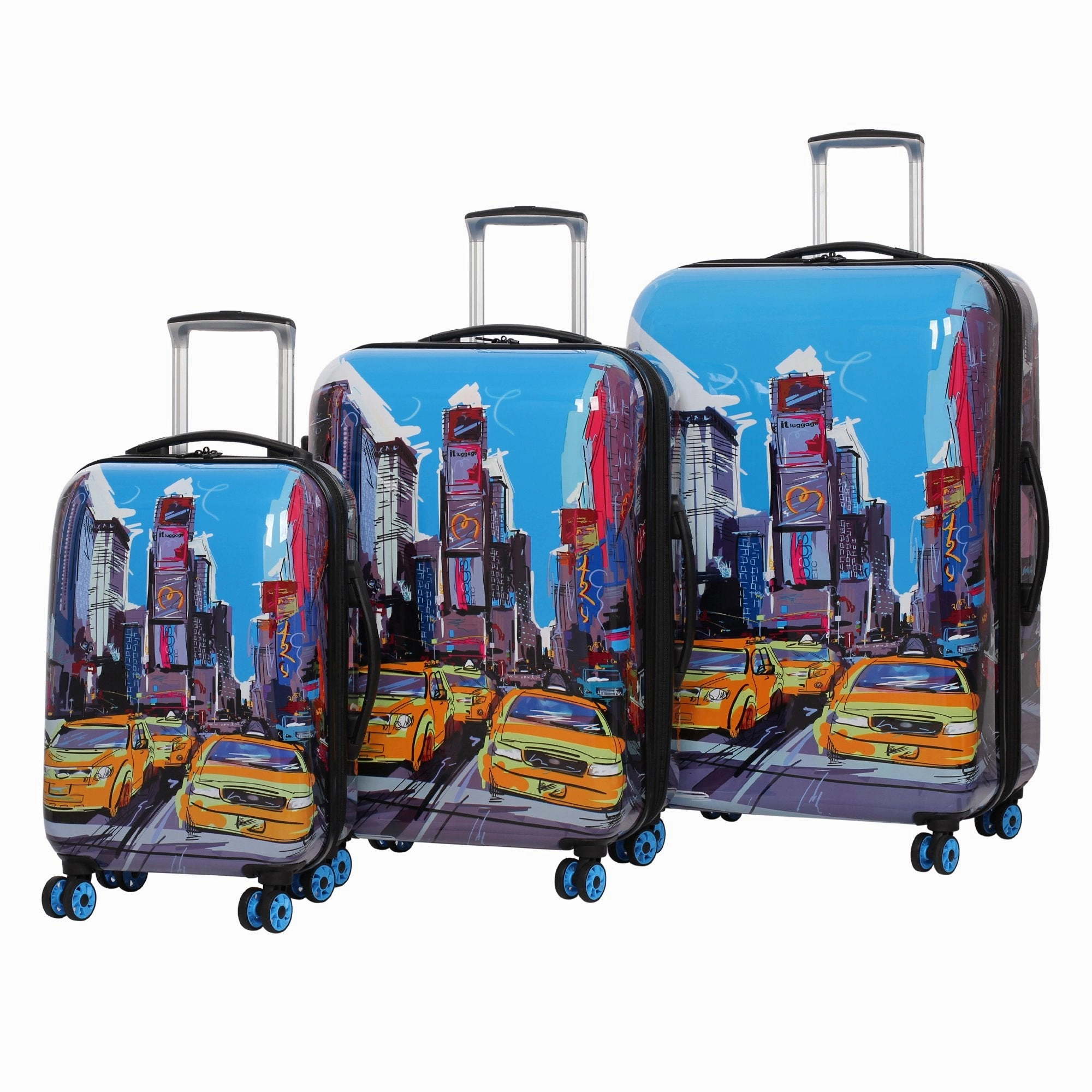 IT Luggage Virtuoso 3 Piece Set (20"/24"/28") 4-Wheel Luggage Sets