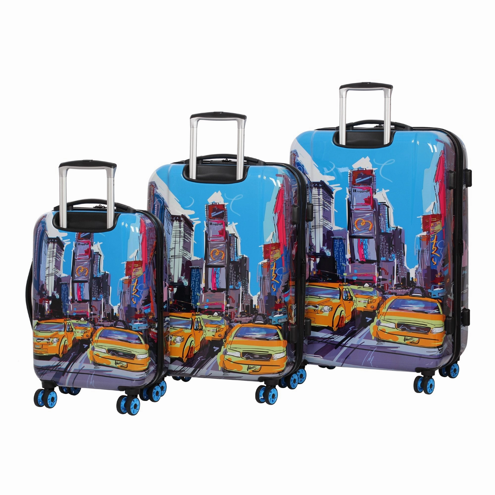 IT Luggage Virtuoso 3 Piece Set (20"/24"/28") 4-Wheel Luggage Sets