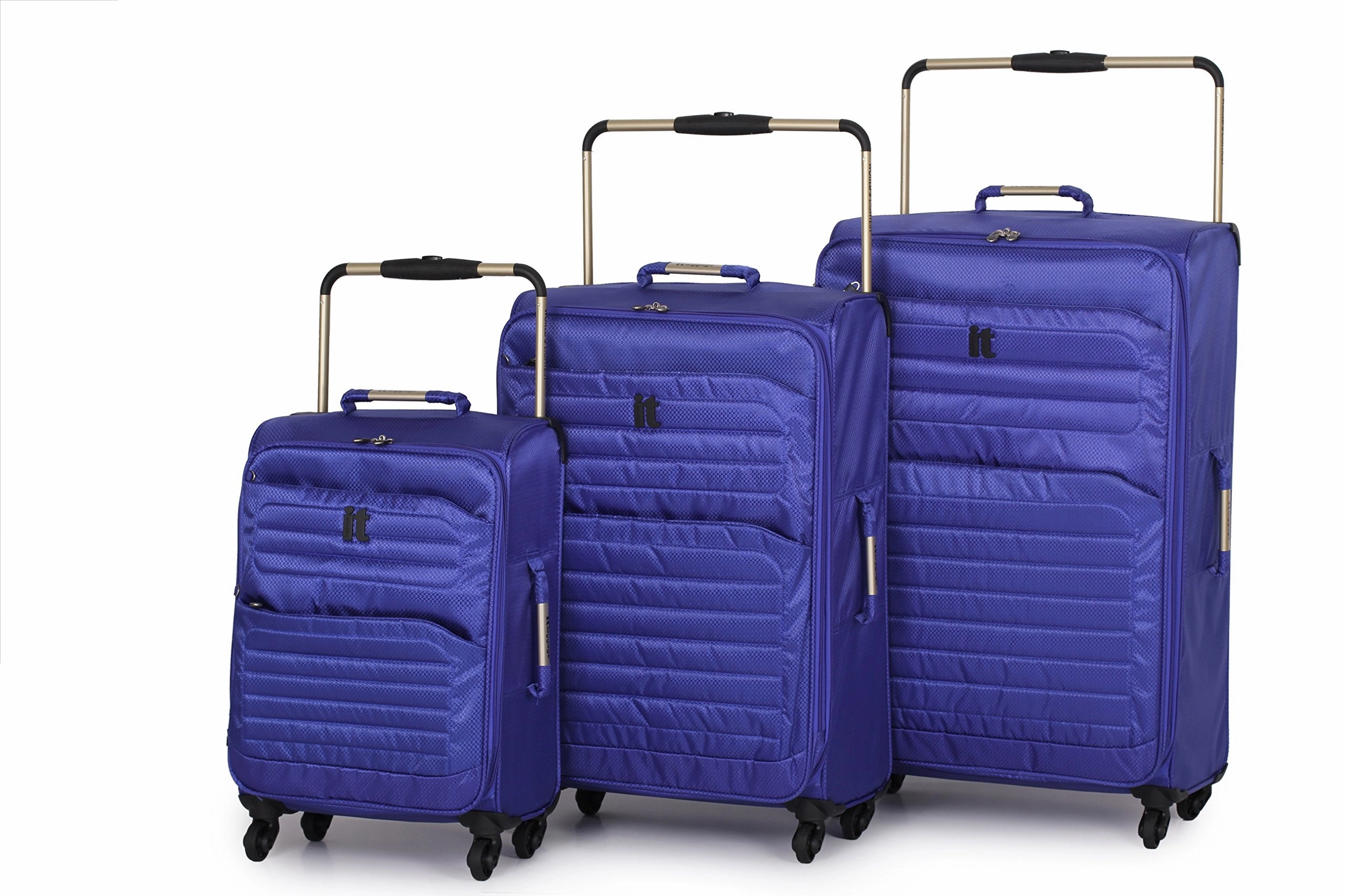 IT Luggage World's Lightest 3 Piece Set (20"/24"/28") 2-Wheel Luggage Sets