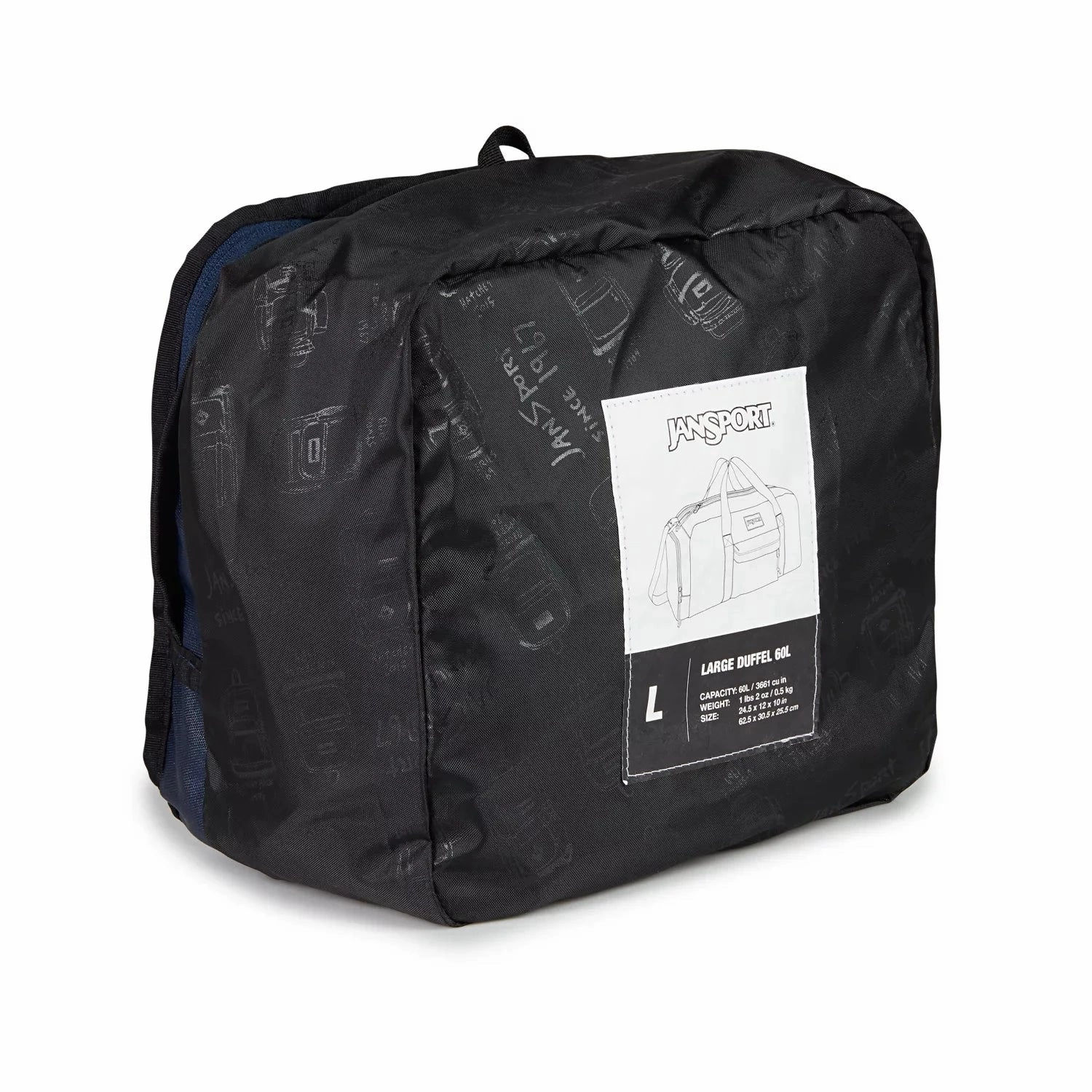 JanSport Weekender Large Duffel - Navy