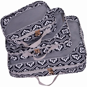 Jenni Chan Aria Snow Flake 3P Packing Cube Set