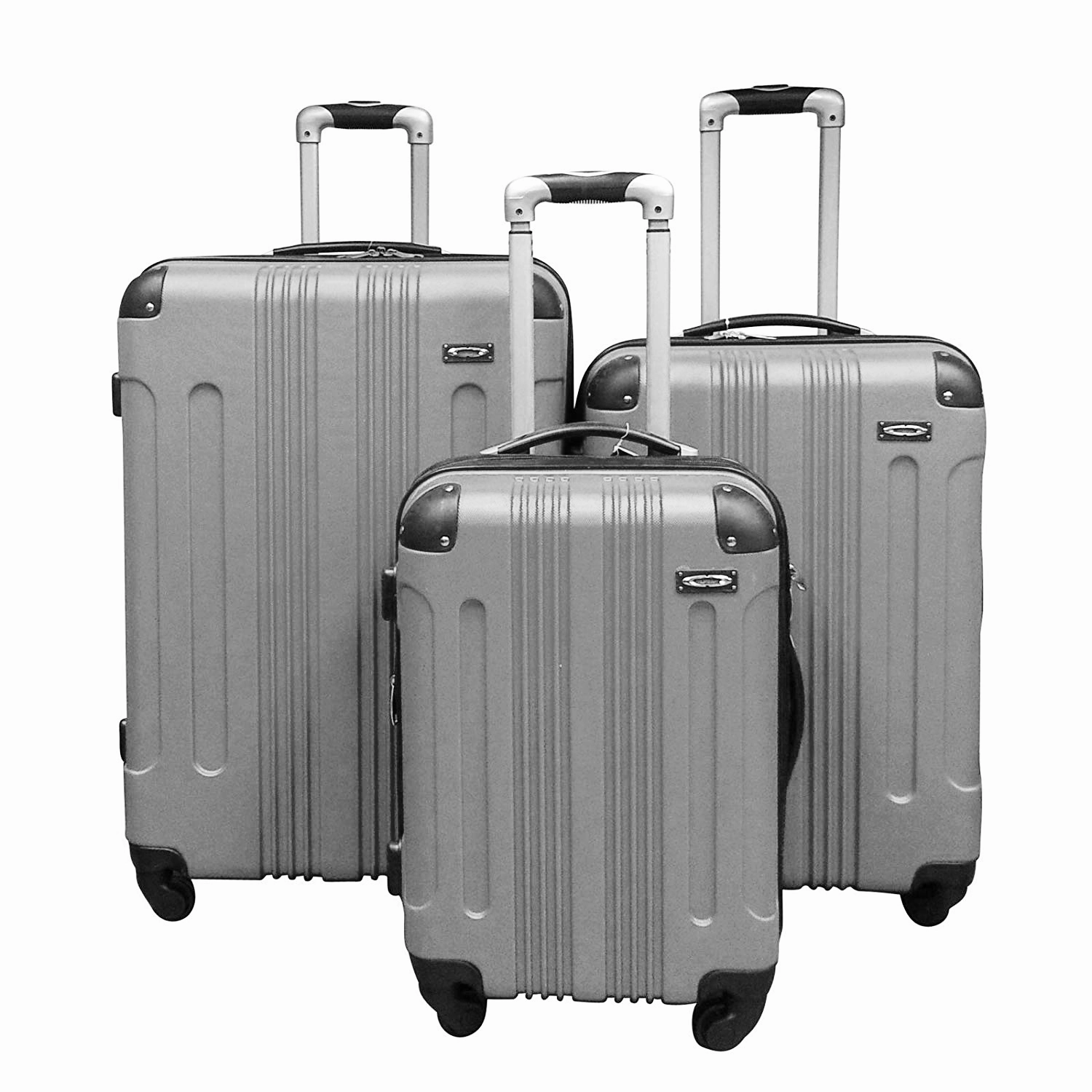 Kemyer Canals Liteweight 3 Piece Set (20"/24"/28") 4-Wheel Luggage Sets