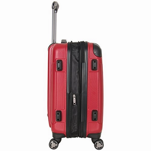 Kenneth Cole Reaction Renegade 20" Hardside Expandable 8-Wheel Spinner Carry-on Luggage, Red