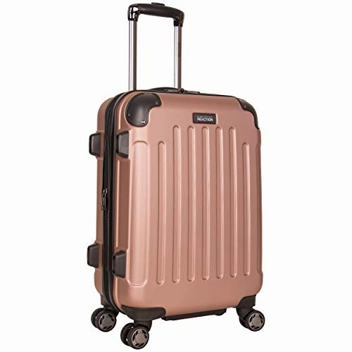 Kenneth Cole Reaction Renegade 20" Hardside Expandable 8-Wheel Spinner Carry-on Luggage, Rose Gold