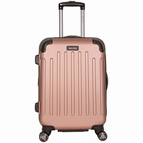 Kenneth Cole Reaction Renegade 20" Hardside Expandable 8-Wheel Spinner Carry-on Luggage, Rose Gold