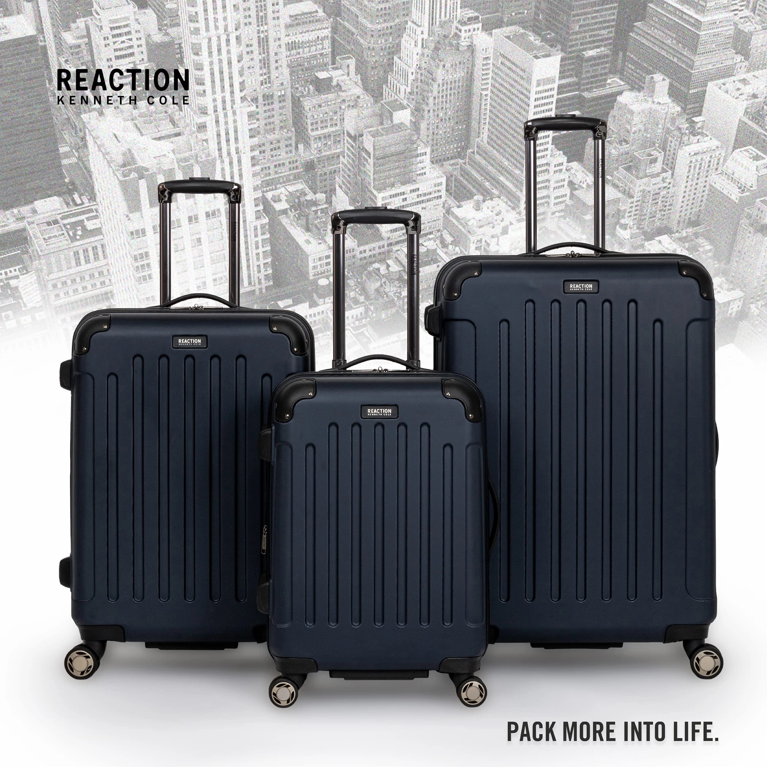 Kenneth Cole Renegade 3 Piece Set (20", 24", & 28") Hardside Expandable Luggage Set