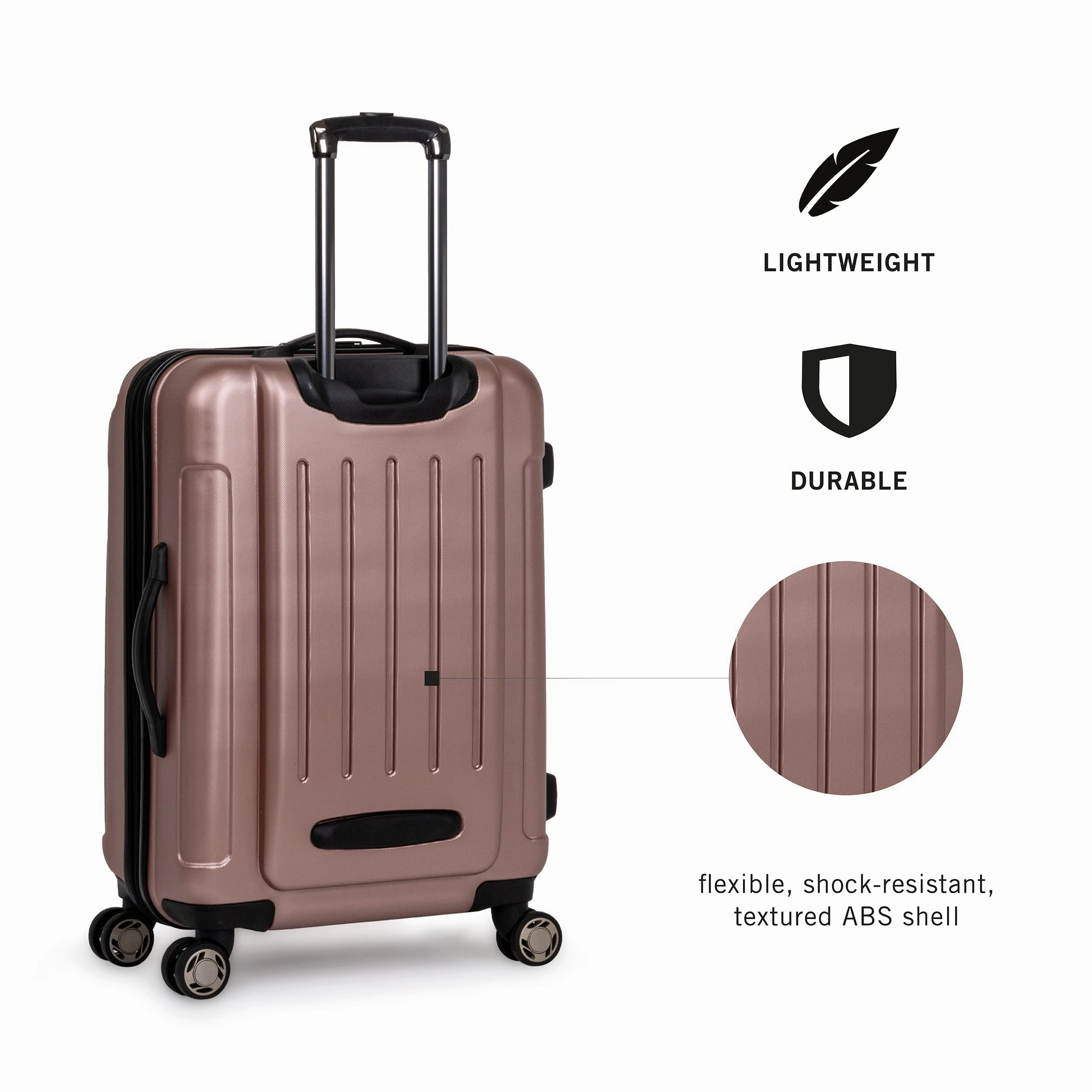Kenneth Cole Renegade 3 Piece Set (20", 24", & 28") Hardside Expandable Luggage Set