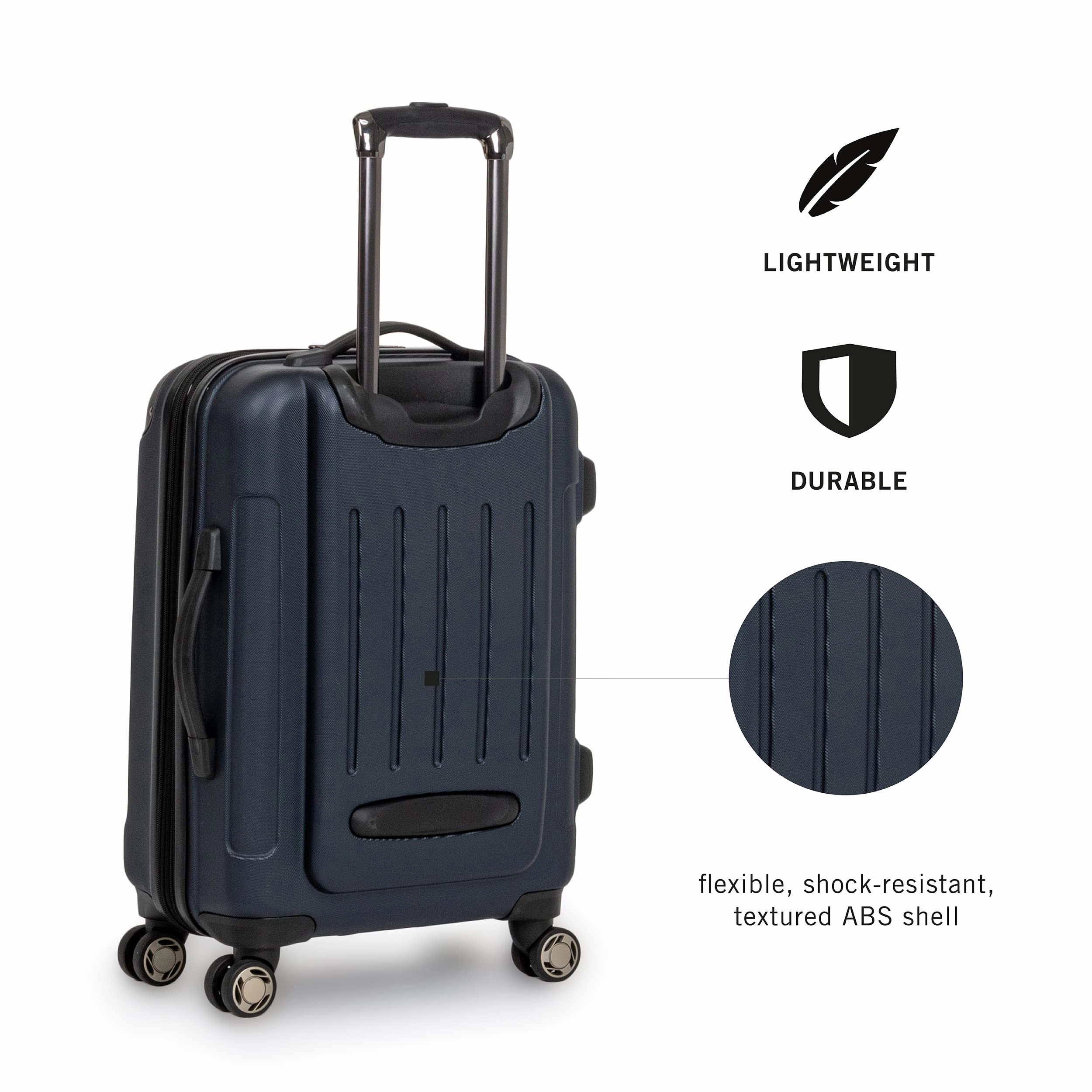 Kenneth Cole Renegade 3 Piece Set (20", 24", & 28") Hardside Expandable Luggage Set