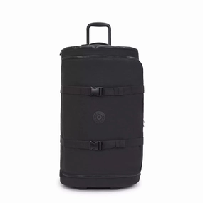 Kipling Aviana Large Rolling Luggage - Black Noir