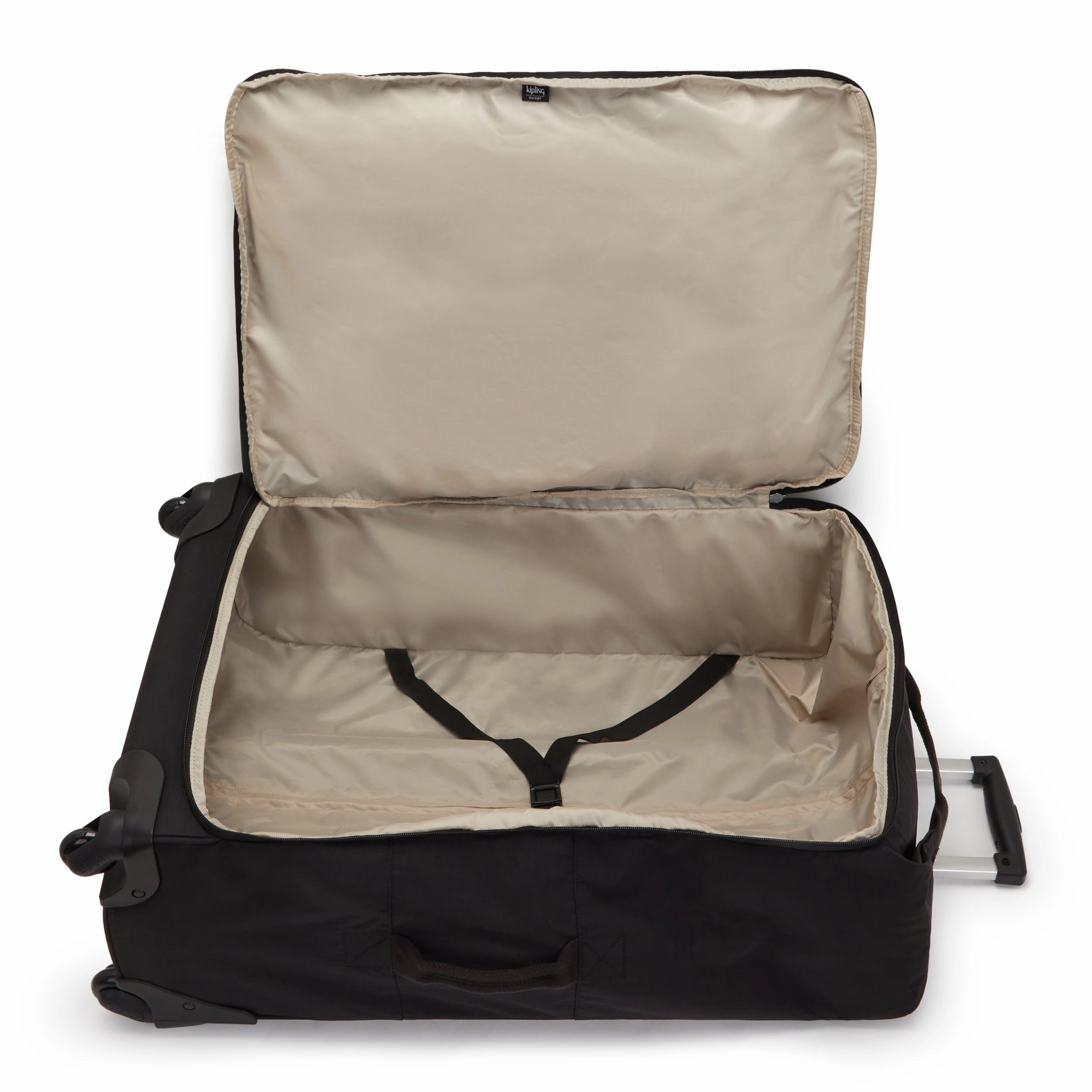 Kipling Darcey Large Rolling Luggage - Black Tonal