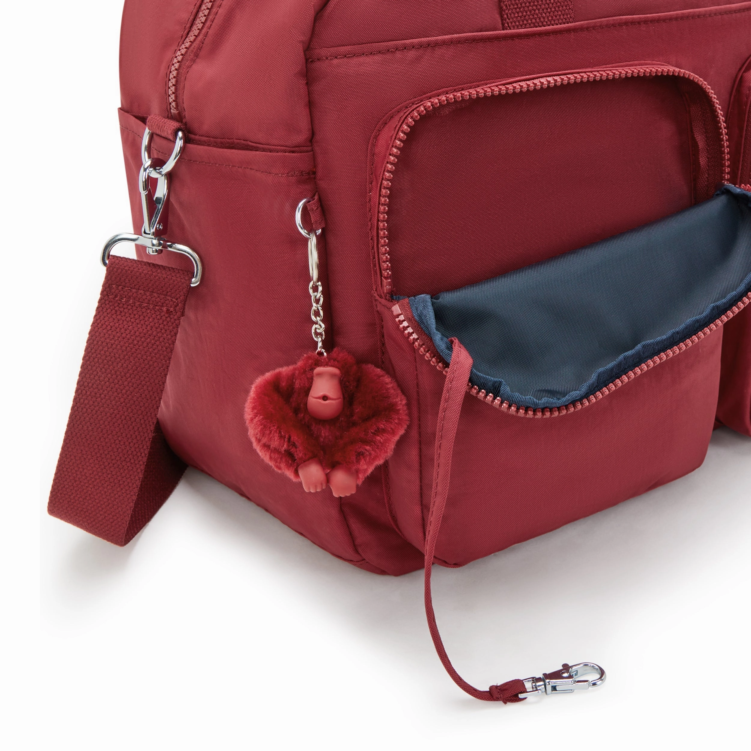 Kipling Defea Extra Large Weekender Duffle Bag - Funky Red