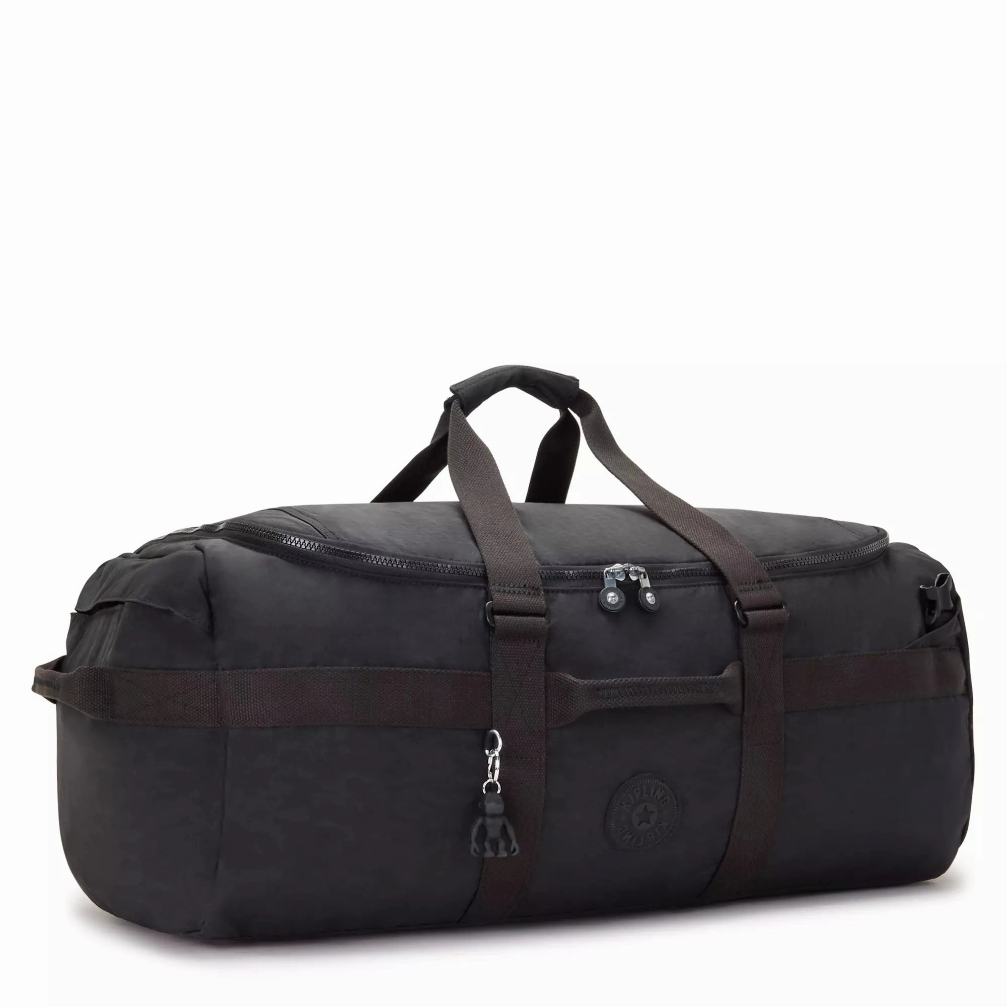 Kipling Jonis Medium Laptop Duffle Backpack - Black Noir