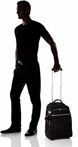 Kipling Luggage Sanaa Wheeled Backpack, Black, One Size