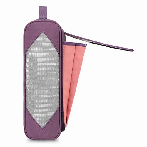 Large Packing Cubes, Gonex Business Travel Organizers 3PCs L M S Pink   Purple