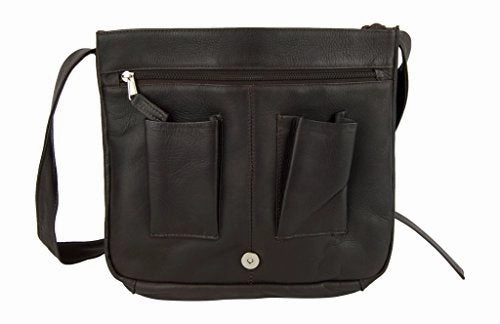 Latico Leathers Yosemite Laptop Messenger Bag (Md) In Caf, 100% Authentic Leather, Made In India