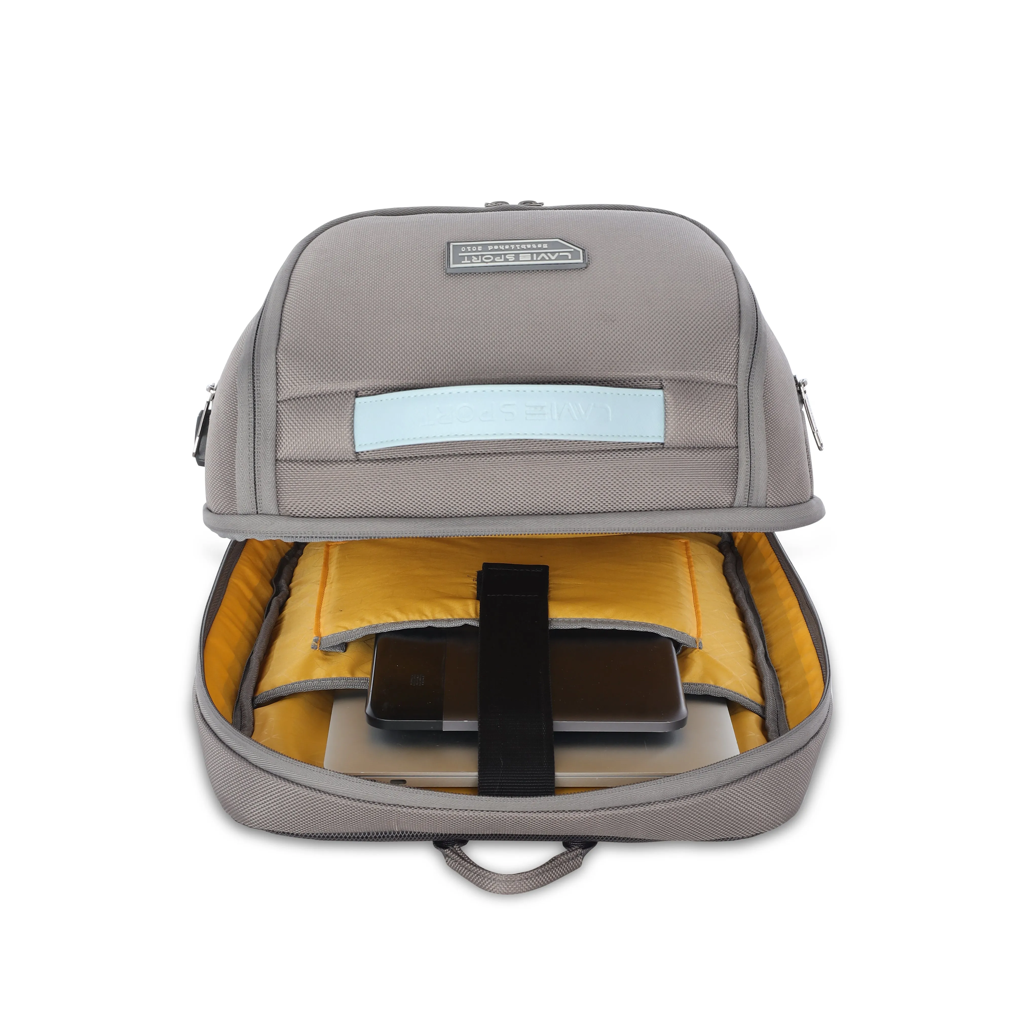 Lavie Sport Emperor 24L Anti-theft & Laptop Backpack For Men & Women - Navy Brown