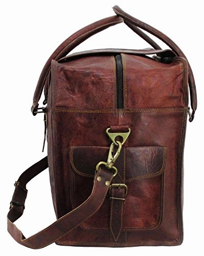 Leather Adjustable Padded Replacement Shoulder Strap With Metal Swivel Hooks For Messenger, Laptop,
