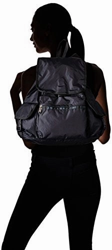 Lesportsac Women'S Classic Voyager Backpack, Black