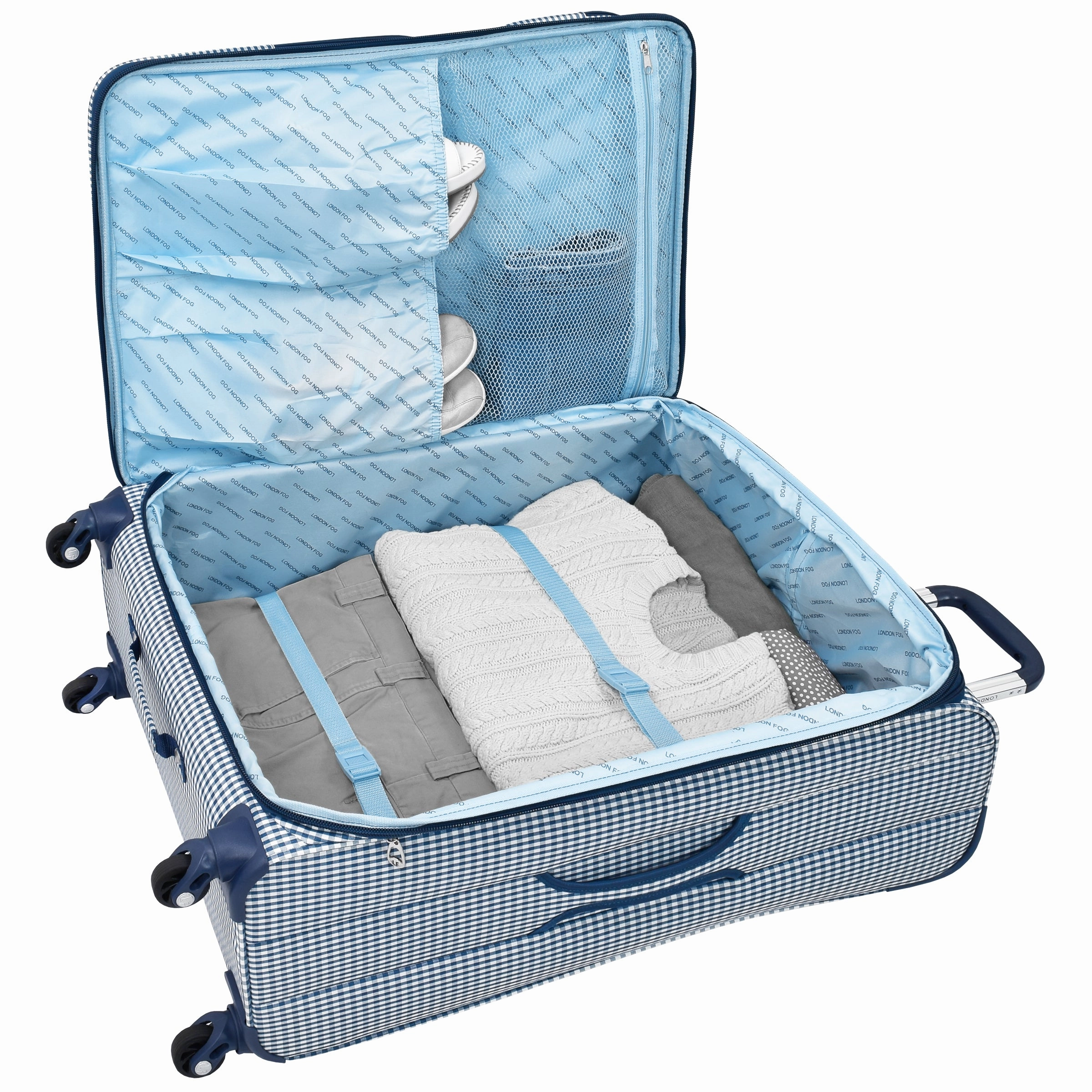 London Fog Hampton 20" 4-Wheel Carry-On Luggage