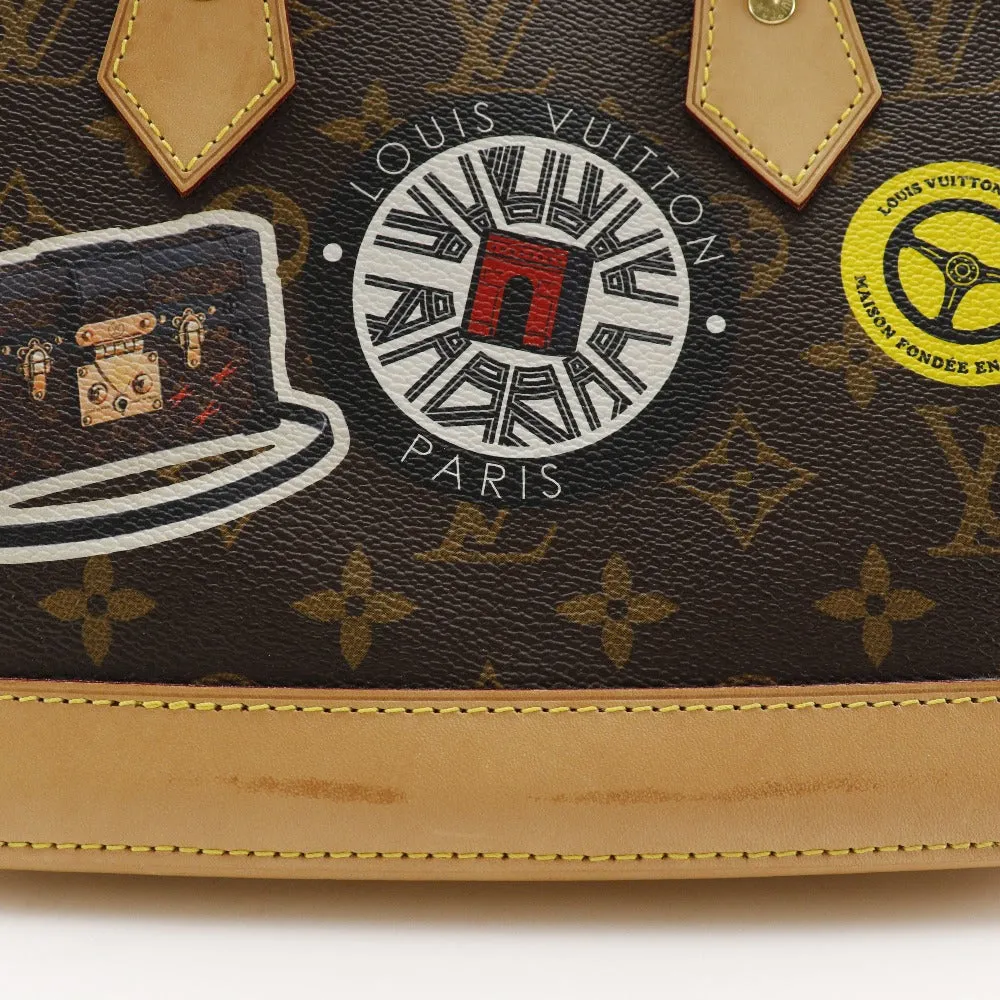 LOUIS VUITTON Handbag M43230 Monogram canvas Brown 2WAYShoulder Alma BB World Tour