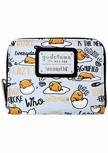 Loungefly Gudetama Faux Leather Mini Backpack Wallet Set