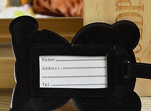 Lovely Cartoon Travel Accessories Travelling Luggage Tag/Id Holder Smiling Panda